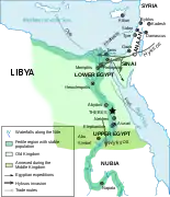 L’Égypte sous l'Ancien et le Moyen Empire.