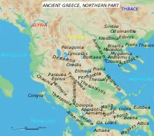 Carte de Grèce