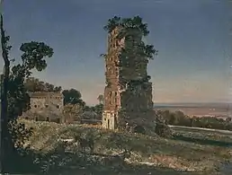 Ancient Tomb at the Entrance of Albano, 1849, Herbert F. Johnson Museum of Art