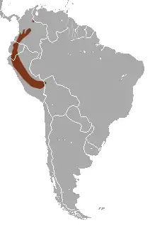 Description de l'image Andean Slender Mouse Opossum area.png.