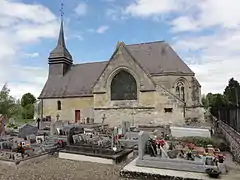 L'église Saint-Denis.