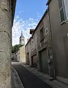 La ruelle de l'église.