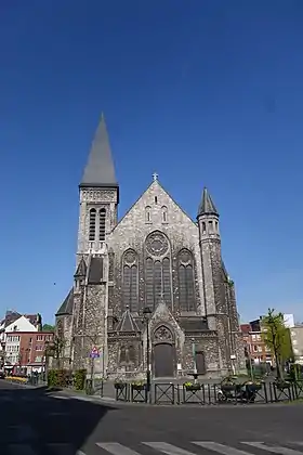 L'église Saint-François-Xavier, à Cureghem (Anderlecht)