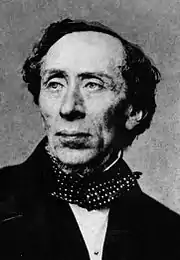 Hans Christian Andersen, romancier, conteur et poète danois.