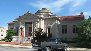 La bibliothèque Carnegie.