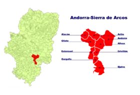 Localisation de Andorra-Sierra de Arcos