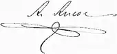 signature d'André Aucoc