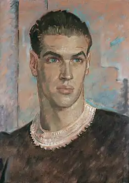 Portrait d'André Eglevsky (1937), coll. part.