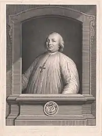 André-Guillaume de Géry (1727-1786), abbé de Sainte-Geneviève (1778-1784).