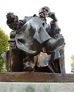 Statue d'André Theuriet