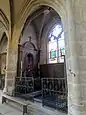 2e chapelle du sud, vue vers le sud-est.