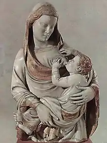 Madonna del latte de Pisano.