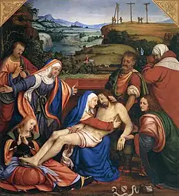 Déploration1509, musée du Louvre.