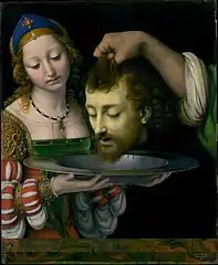 Salomeet la tête de St J-Baptiste1520-1524, Metropolitan