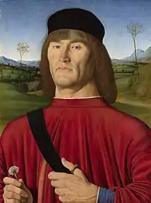 Andrea Solario - Portrait possible de Giulio da Sanseverino (1495)