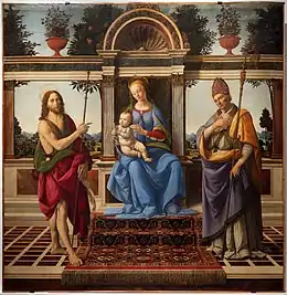 Madone et saints, 1475-83Dôme de Pistoie