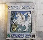Saint Georges et le Dragon d’Andrea della Robbia
