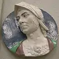 La Majolique du Guerrier, Andrea della Robbia.