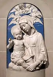 Madone à l’Enfant, 1470-1475 d’Andrea della Robbia