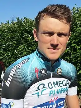 Andrew Fenn, quelques heures avant sa 9e place du prologue.