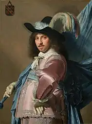 Jan Cornelisz. Verspronck, Le Porte-drapeau Andries Stilte, 1640.