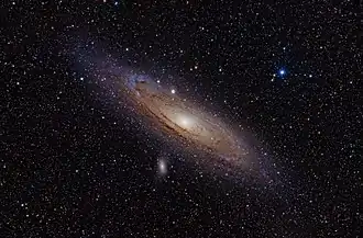 Image illustrative de l’article Galaxie d'Andromède
