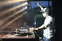 Andy C en concert en 2011.