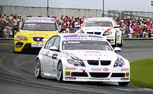 La BMW 320si de WTCC d'Andy Priaulx en 2007