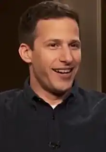 Andy Samberg dans le rôle du détective Jake Peralta.