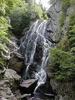 Angel Falls, une chute d'eau dans les Montagnes Blanches.