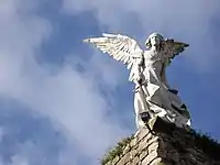 El Ángel Exterminador (1895). Sculpture du cimetière de Comillas (Cantabrie).