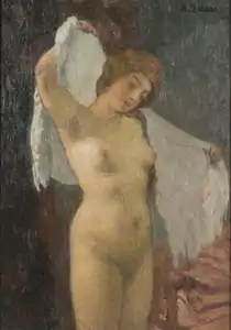 Baigneuse (vers 1900), localisation inconnue.