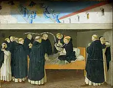 La Mort de saint Dominique.
