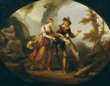 Miranda et FerdinandAngelica Kauffmann, 1782Österreichische Galerie Belvedere