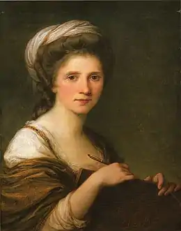 Angelica Kauffmann : Autoportrait (1784)