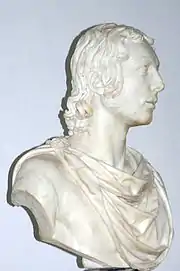 Buste couronnant le cénotaphe de Desaix, par Angelo Pizzi.