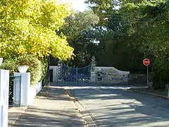 Angers, Entrée de l'Arboretum