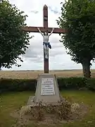 Calvaire dédié aux 118 combattants qui ont péri lors de la Seconde Guerre mondiale.