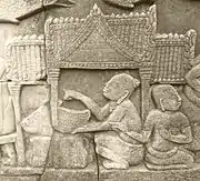 Bas-relief du Bayon.