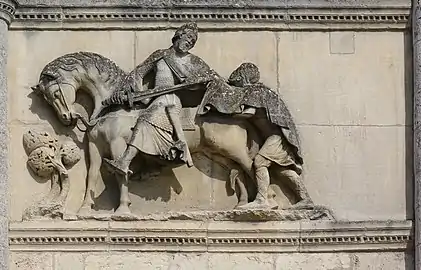 Façade de la cathédrale Saint-Pierre d'AngoulêmeXIIe siècle, Charente