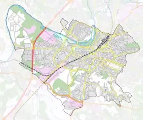 Voir sur la carte administrative d'Angoulême