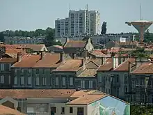Les tours de Soyaux vues depuis Angoulême.