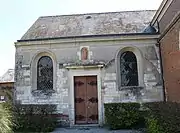 Vue du transept de l'église.