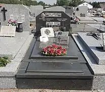 Tombe de François Longelin au cimetière du Sud.