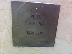 « Puits Étrœungt, 1838 - 1840 ».