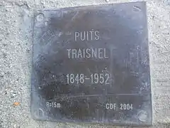 Puits Traisnel, 1848 - 1952.