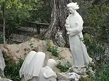 Le lieu des apparitions de l'Ange de la Paix aux trois bergers à Valinhos.