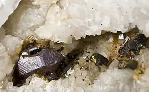 Ankerite, pyrargyrite, stéphanite Saxe Allemagne