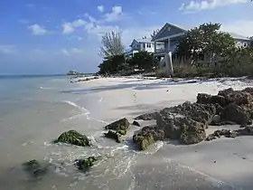 Front de mer sur l'île