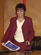 Anna Birulés, ministre de la Science entre 2000 et 2002.
